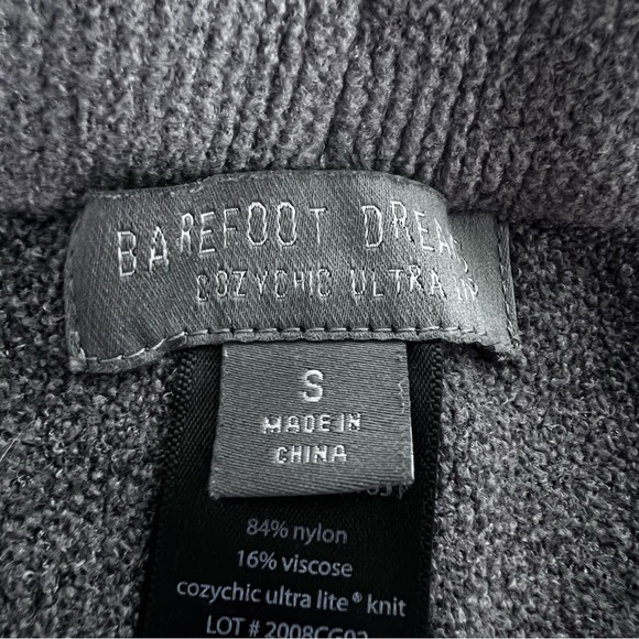 Barefoot Dreams CozyChic Ultra Lite Leopard Leggings in Medium Graphite Gray - Picture 10 of 14